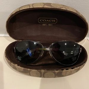 COACH Aviator Sunglasses
